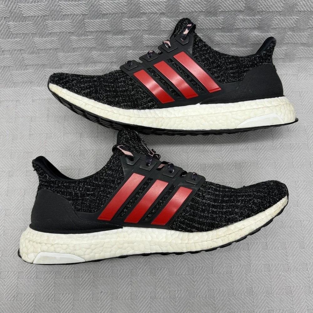 Adidas Ultra Boost‎ Shoes Mens Size 8.5 Black Low Top Running Sneakers F35231